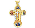 Кресты и крестики ручной работы, с камнями, c эмалью; Код: RG-0945; Вес: 26.88 г; 287000 р.