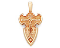 Кресты и крестики ручной работы, с камнями, c эмалью; Код: SD-4913; Вес: 7.14 г; 0 р.