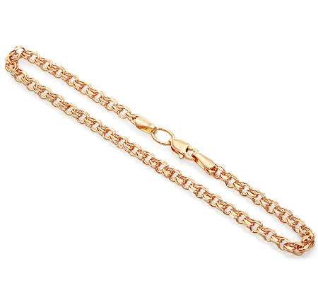 Женский браслет ��олотая цепочка на руку «Бисмарк» - VG-3750 - Goldzon