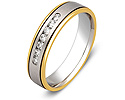 Обручальные кольца с бриллиантами; Код: ZG-30020; Вес: 4.09 г; 0 р.