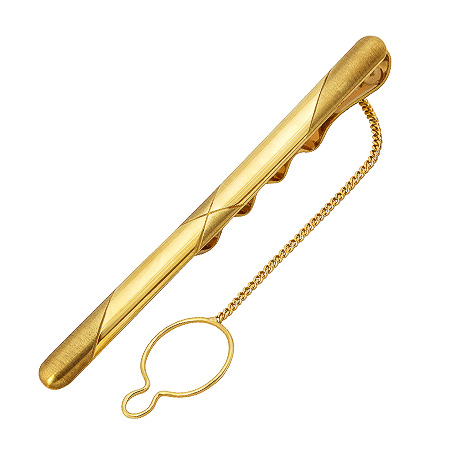 Фото «ZG-3006» Зажим для галстука из желтого золота